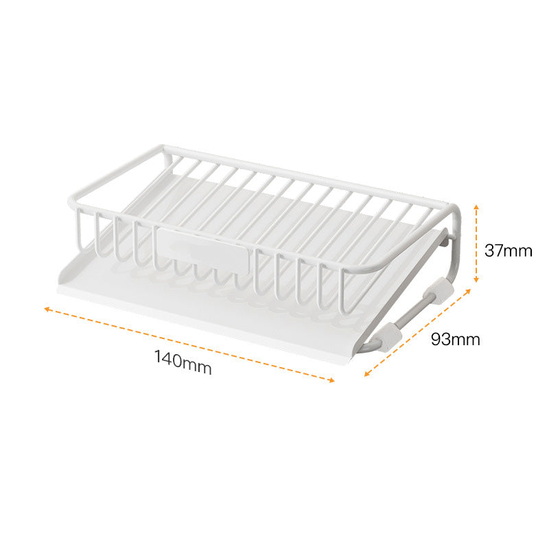 Carbon Steel Self-Draining Soap Dish