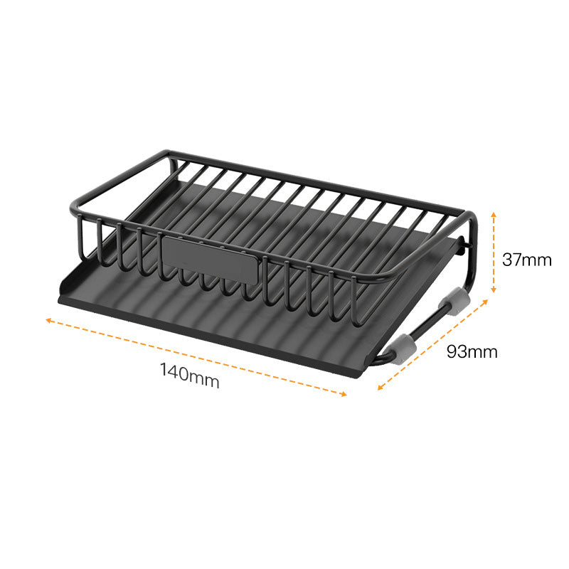 Carbon Steel Self-Draining Soap Dish