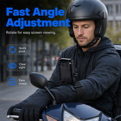 🚴 Rotating Detachable Wristband Phone Holder