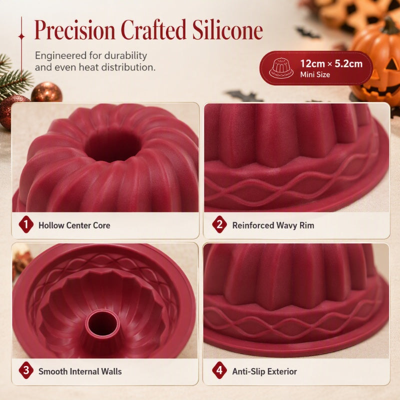 Non-Stick Silicone Chiffon Cake Mold