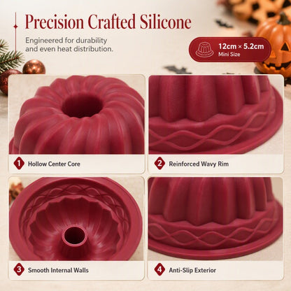 Non-Stick Silicone Chiffon Cake Mold