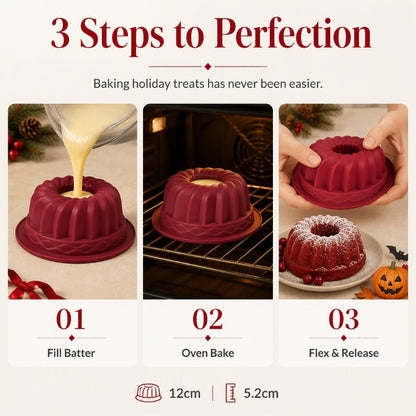 Non-Stick Silicone Chiffon Cake Mold