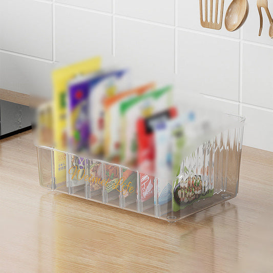 Space-Saving Kitchen Spice Organizer with Dividers