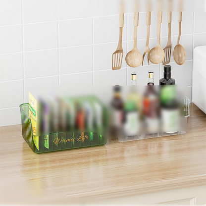 Space-Saving Kitchen Spice Organizer with Dividers