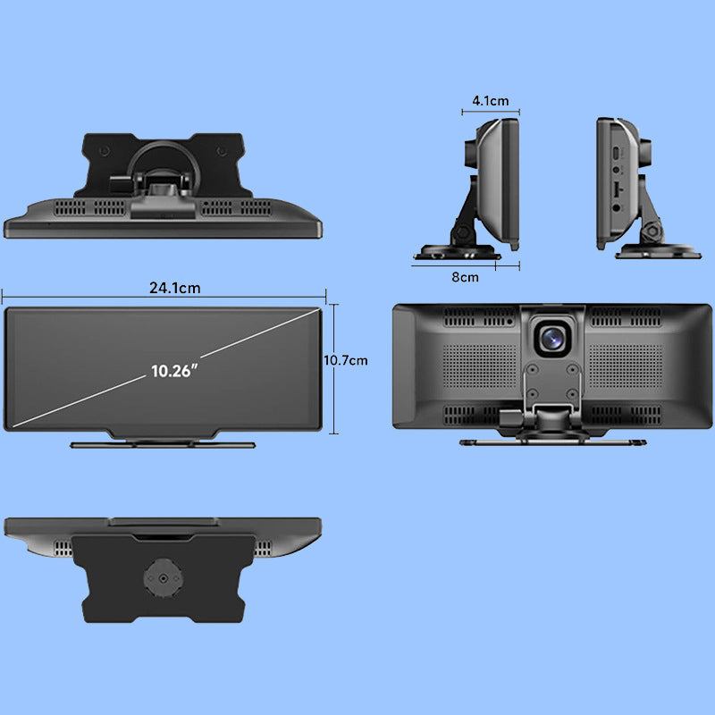 Dual Camera Touchscreen HD CarPlay Display