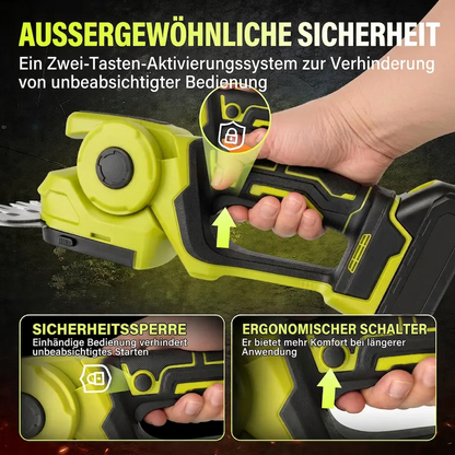 ✂️ LIMITED-TIME 50% OFF 🌳 Cordless Hedge Trimmer & Grass Shear — 2-in-1, 45° Pivoting Head, 0.9kg