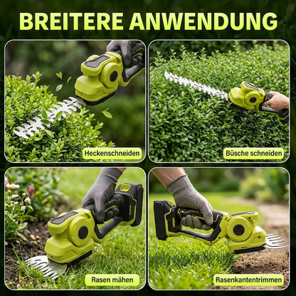 ✂️ LIMITED-TIME 50% OFF 🌳 Cordless Hedge Trimmer & Grass Shear — 2-in-1, 45° Pivoting Head, 0.9kg