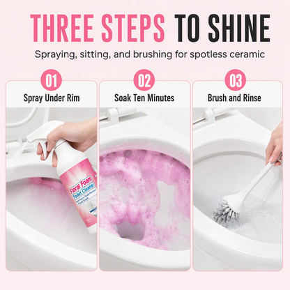 Foaming Toilet Cleaner with Spray Nozzle