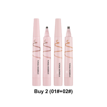 💄 4-Prong Eyebrow Pencil – Natural Hair-Like Brows