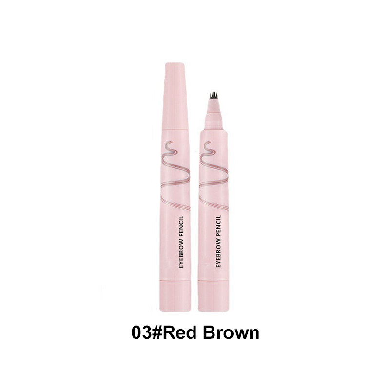 💄 4-Prong Eyebrow Pencil – Natural Hair-Like Brows