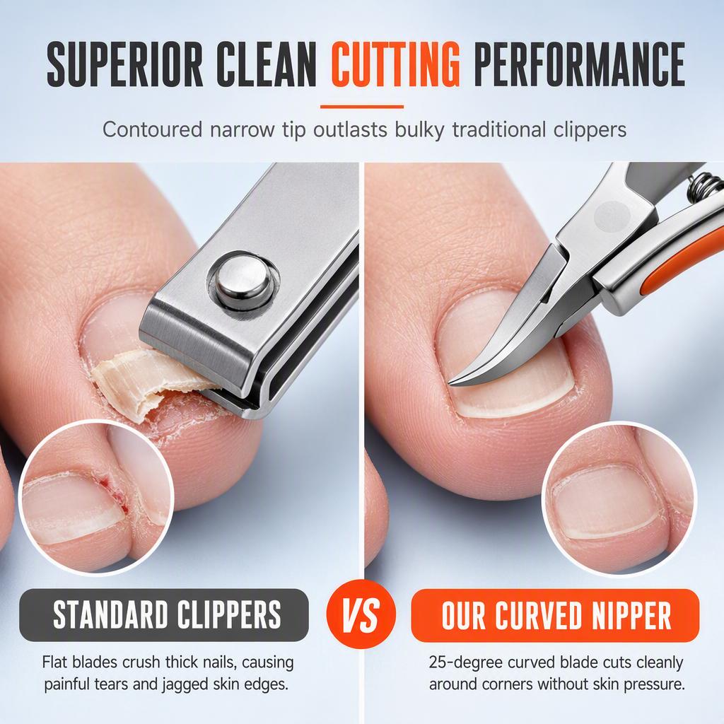 🔥Stainless Steel Ingrown Toenail Clippers