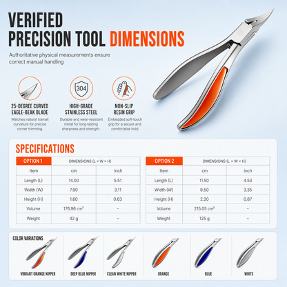 🔥Stainless Steel Ingrown Toenail Clippers