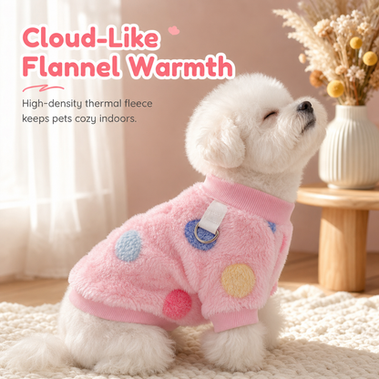 🐶 Dog Vest With Built-In Leash – Warm & Easy to Wear