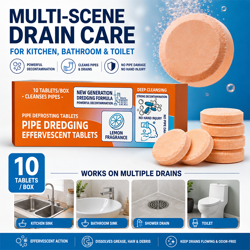 🚰 Save 50%! 🔥 Drain Cleaner Powder – Fast-acting & clog-dissolving ✨