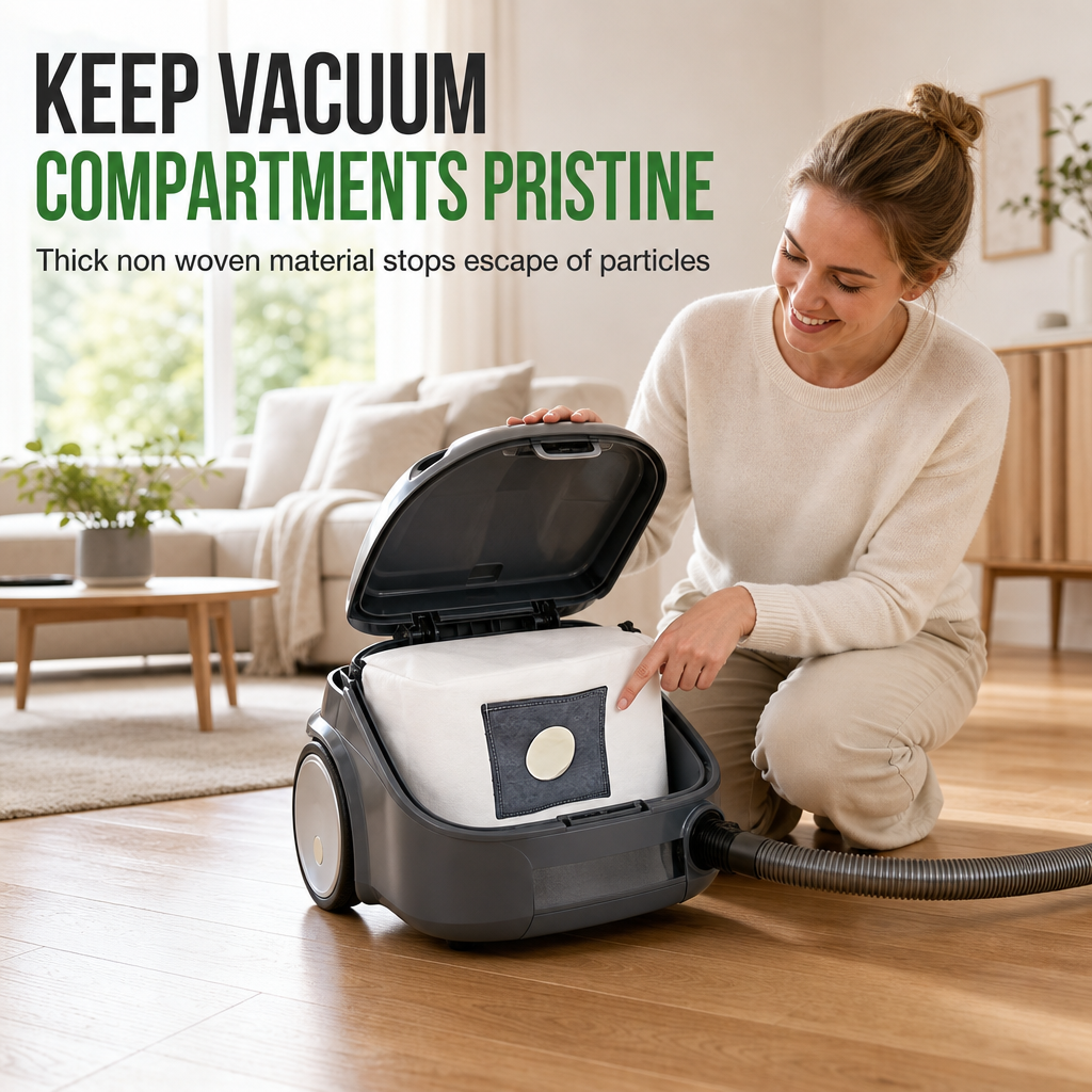 🧹 Reusable Vacuum Dust Bag – Washable & Easy to Empty