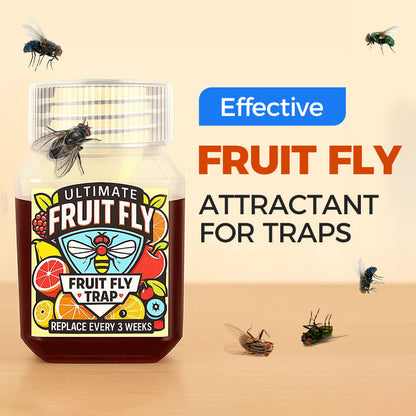 🍎🪰 Fruit Fly Trap Attractant – Easy Indoor Lure for Kitchens & Dining Areas