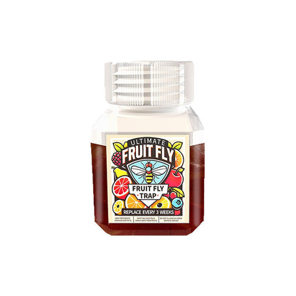 🍎🪰 Fruit Fly Trap Attractant – Easy Indoor Lure for Kitchens & Dining Areas