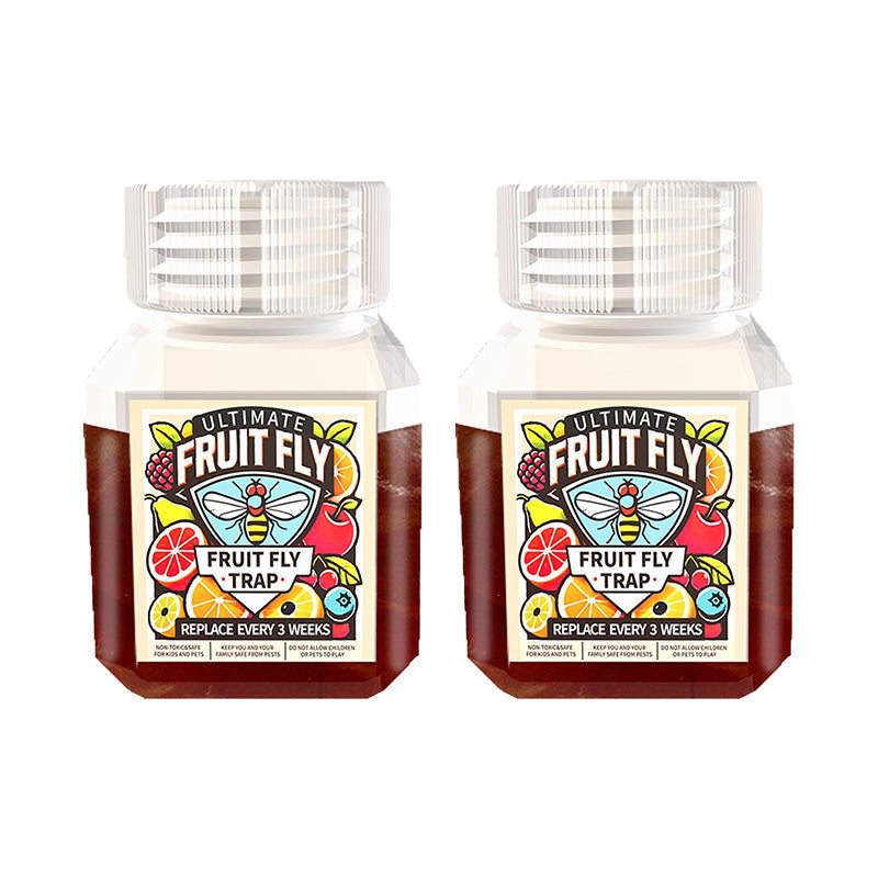 🍎🪰 Fruit Fly Trap Attractant – Easy Indoor Lure for Kitchens & Dining Areas