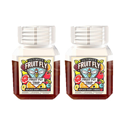 🍎🪰 Fruit Fly Trap Attractant – Easy Indoor Lure for Kitchens & Dining Areas