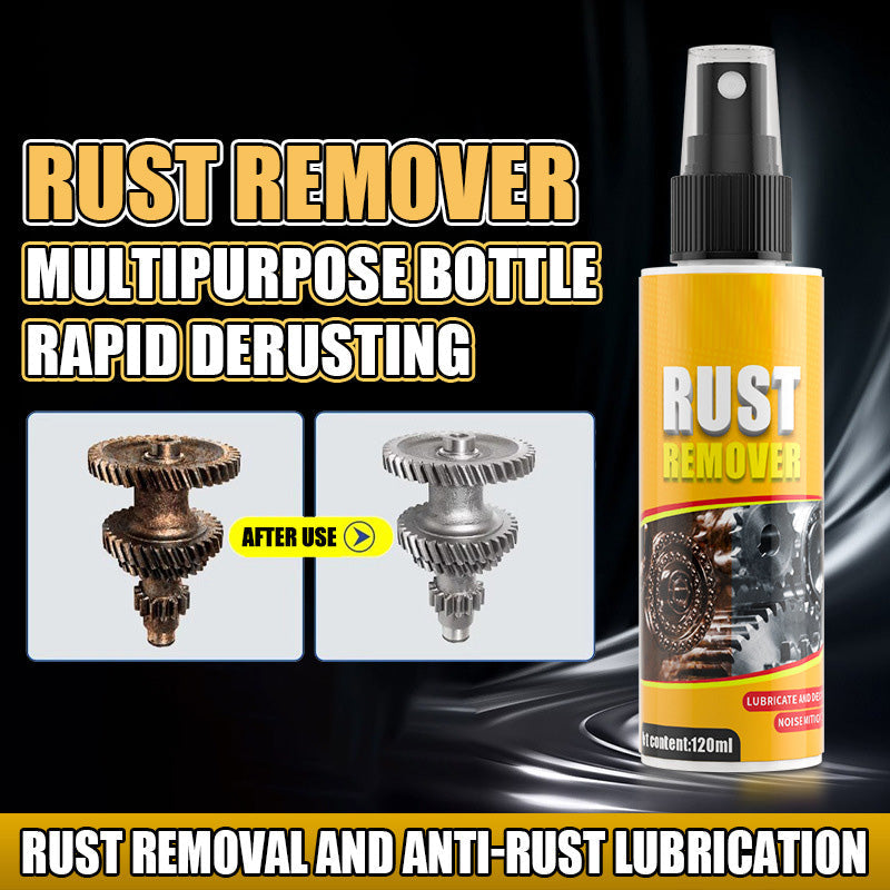 🛠️ LIMITED-TIME 50% OFF! ⚡ Multi-Purpose Mild Rust Remover Spray – 120ml For Light Surface Rust ✨
