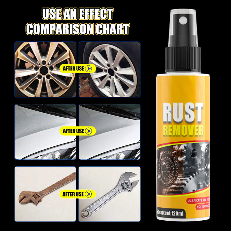 🛠️ LIMITED-TIME 50% OFF! ⚡ Multi-Purpose Mild Rust Remover Spray – 120ml For Light Surface Rust ✨