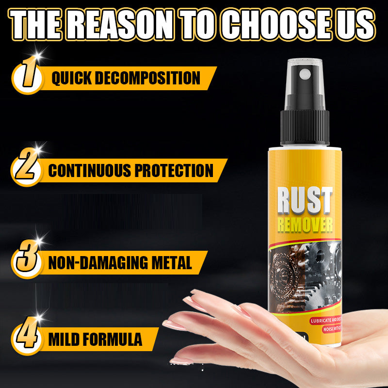 🛠️ LIMITED-TIME 50% OFF! ⚡ Multi-Purpose Mild Rust Remover Spray – 120ml For Light Surface Rust ✨