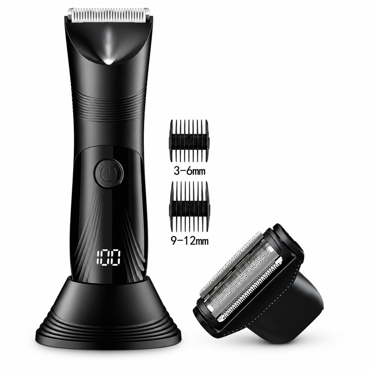 🧔 2-in-1 Men’s Body Hair Groomer – Smooth, Safe & Easy Grooming