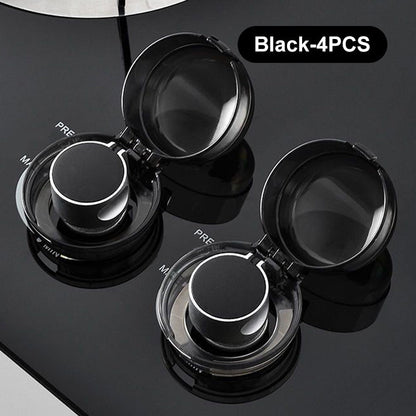 🔒 Gas Stove Knob Covers | 4PCS Safety Guard