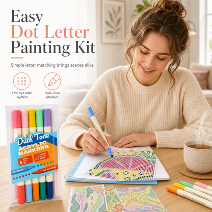 Mindfulness Braille Coloring Set