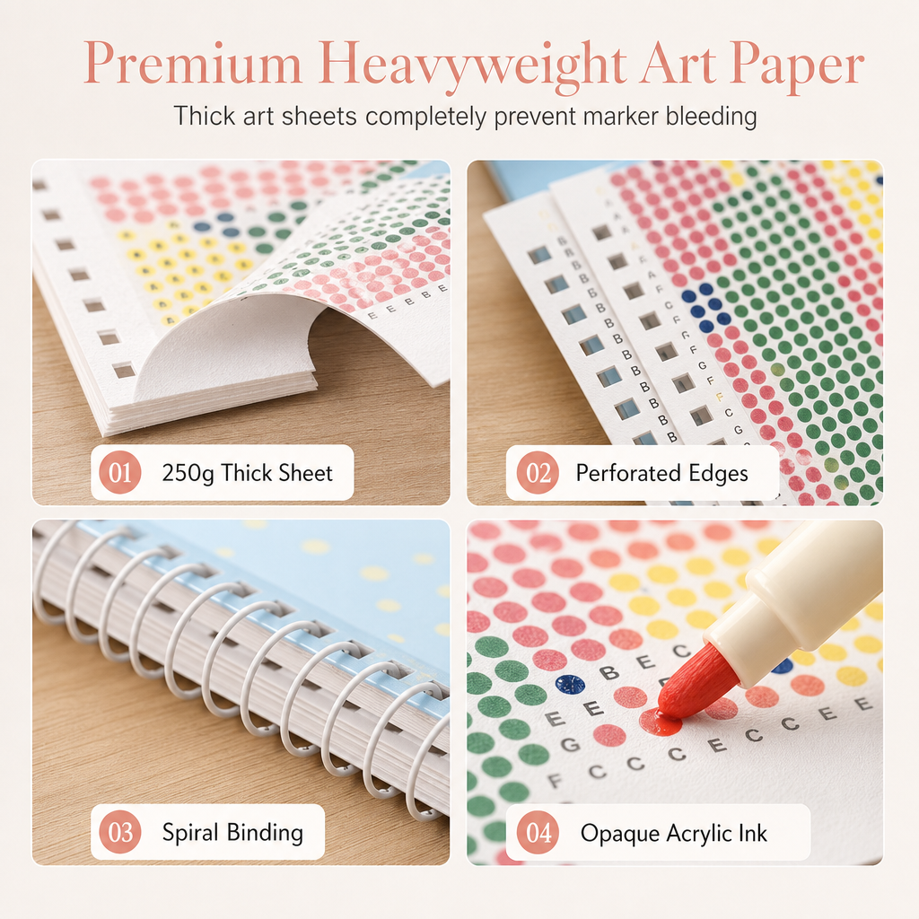 Mindfulness Braille Coloring Set