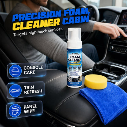 Multi-Functional Foam Cleaner for Car Interior Leather and Vinyl Restorer 50ml