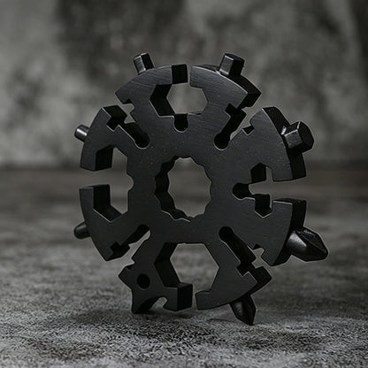 ⏳Limited-time 50% off⏰20-in-1 Pocket Snowflake Tool, Multi-functional Hand Tool For Daily Repairs🔧