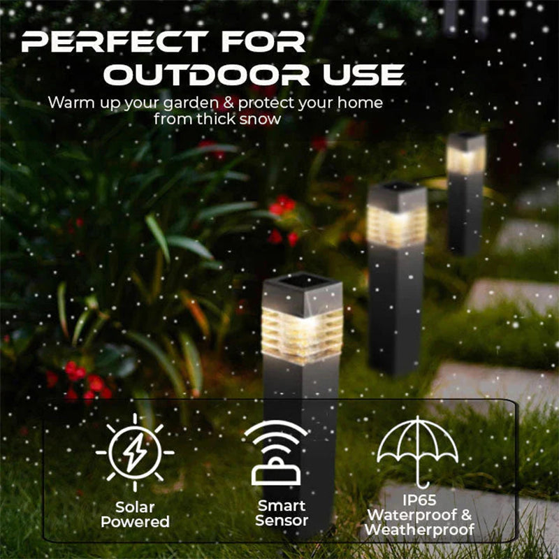 💡Solar-Powered De-Icing Light – Smart Temperature Sensor, Eco-Friendly, Wireless & Weatherproof🌨️