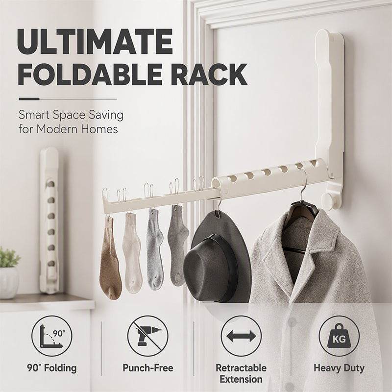 Over Door Folding Drying Rack
