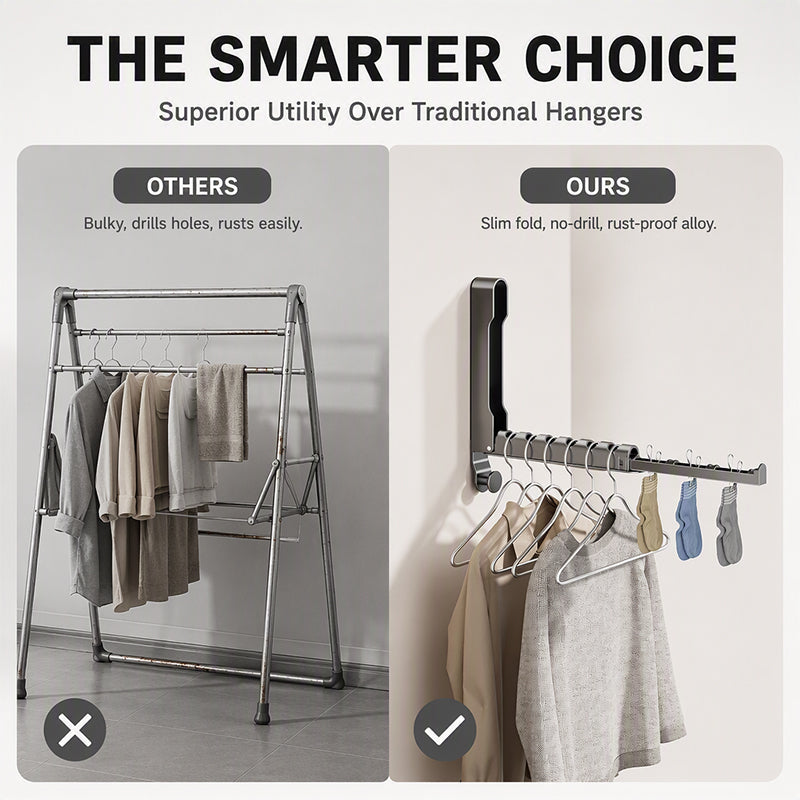 Over Door Folding Drying Rack