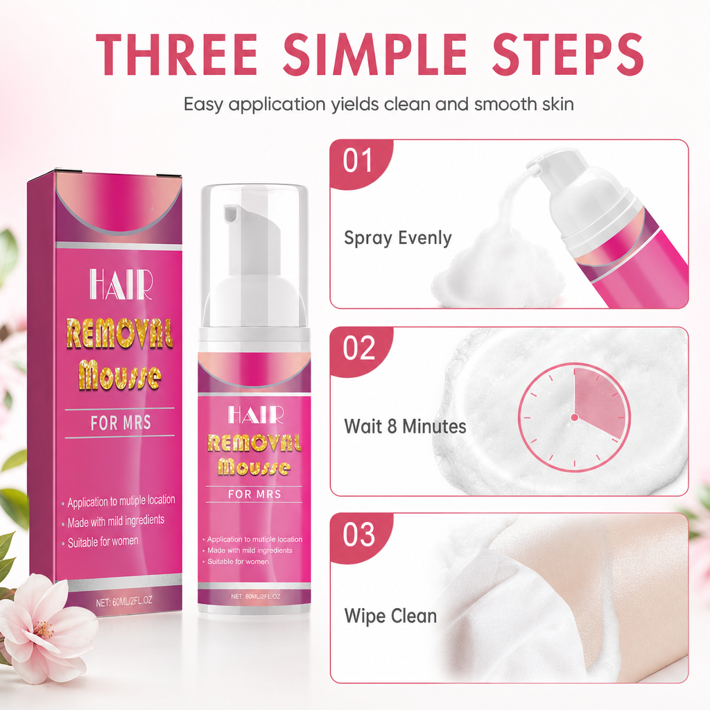 🎉Limited Sale🎉💞50K+ SOLD!⏳✨Non-Irritating Hair Removal Mousse