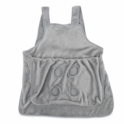 ⏳Time-Limited Special⏰Hair Resistant Pet Cuddling Apron with Leg Holes – Anti-Scratch Grooming Apron 🐈✨