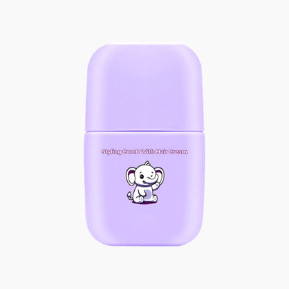 💇‍♀️✨ 2-in-1 Hair Cream Styling Comb – Brush & Smooth in One Step