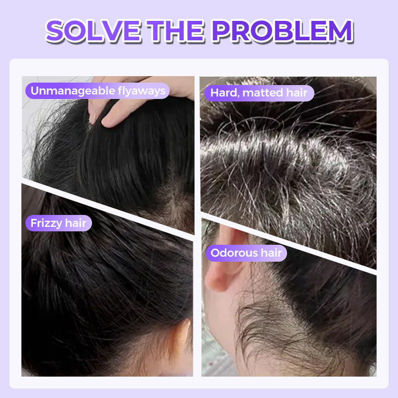 💇‍♀️✨ 2-in-1 Hair Cream Styling Comb – Brush & Smooth in One Step