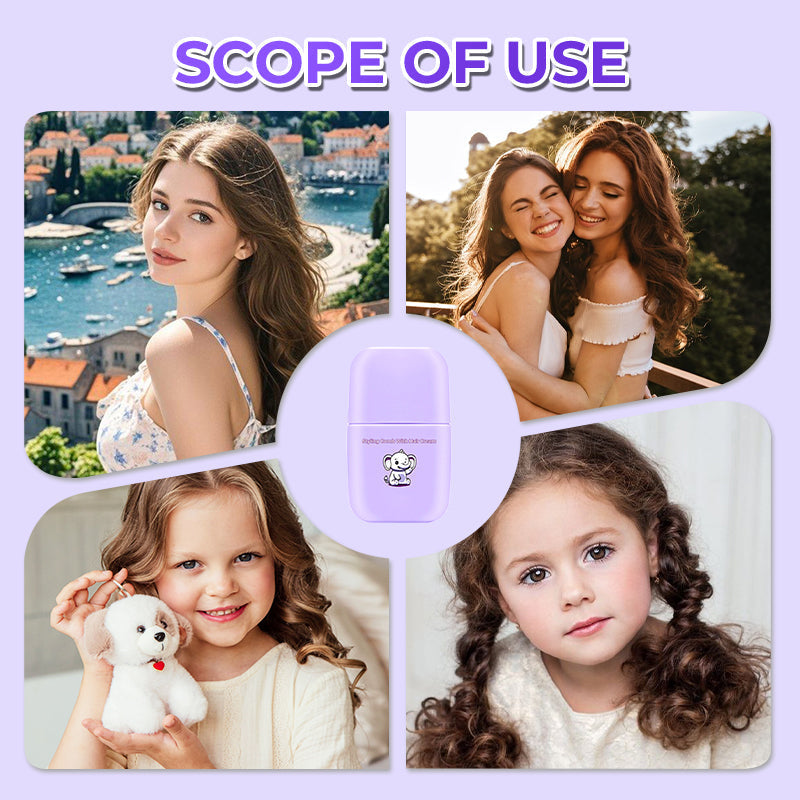 💇‍♀️✨ 2-in-1 Hair Cream Styling Comb – Brush & Smooth in One Step