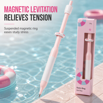 Creative Magnetic Swim Ring Stress Relief Gel Pen