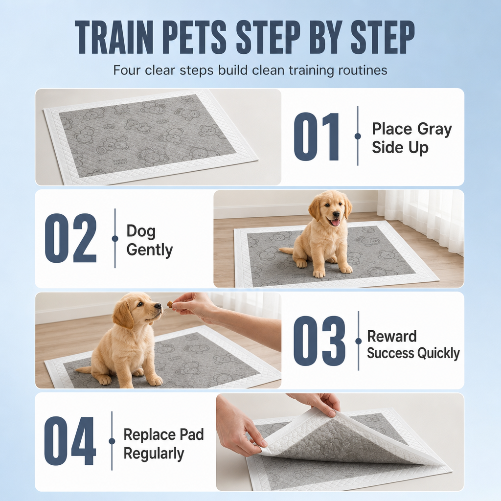 Thickened Charcoal Pet Pee Pads for Dogs & Cats