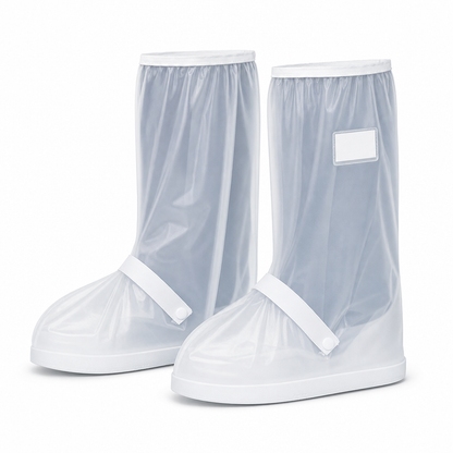 🌧️ Waterproof High-Top Shoe Covers – Rain & Mud Protection
