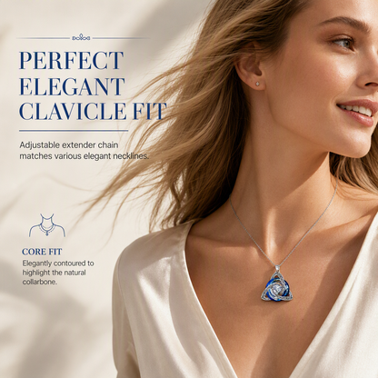 ⏳🔥LIMITED-TIME 50% OFF! ⏰Women's Celtic Knot Birthstone Pendant Necklace🌀📿