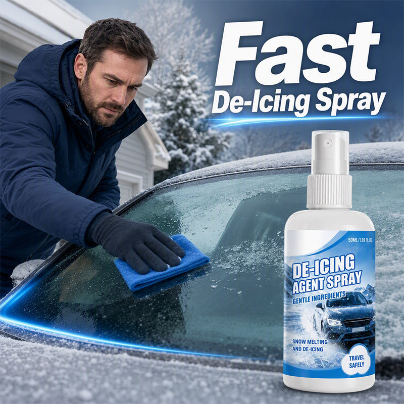 ❄️Windshield De-Icer Spray – Fast Frost & Ice Removal
