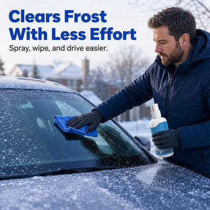 ❄️Windshield De-Icer Spray – Fast Frost & Ice Removal