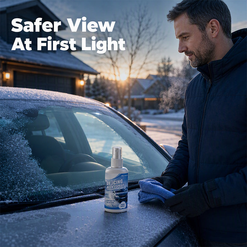 ❄️Windshield De-Icer Spray – Fast Frost & Ice Removal