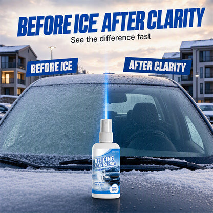 ❄️Windshield De-Icer Spray – Fast Frost & Ice Removal