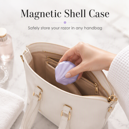 Portable Shell Shaped Manual Razor for Women