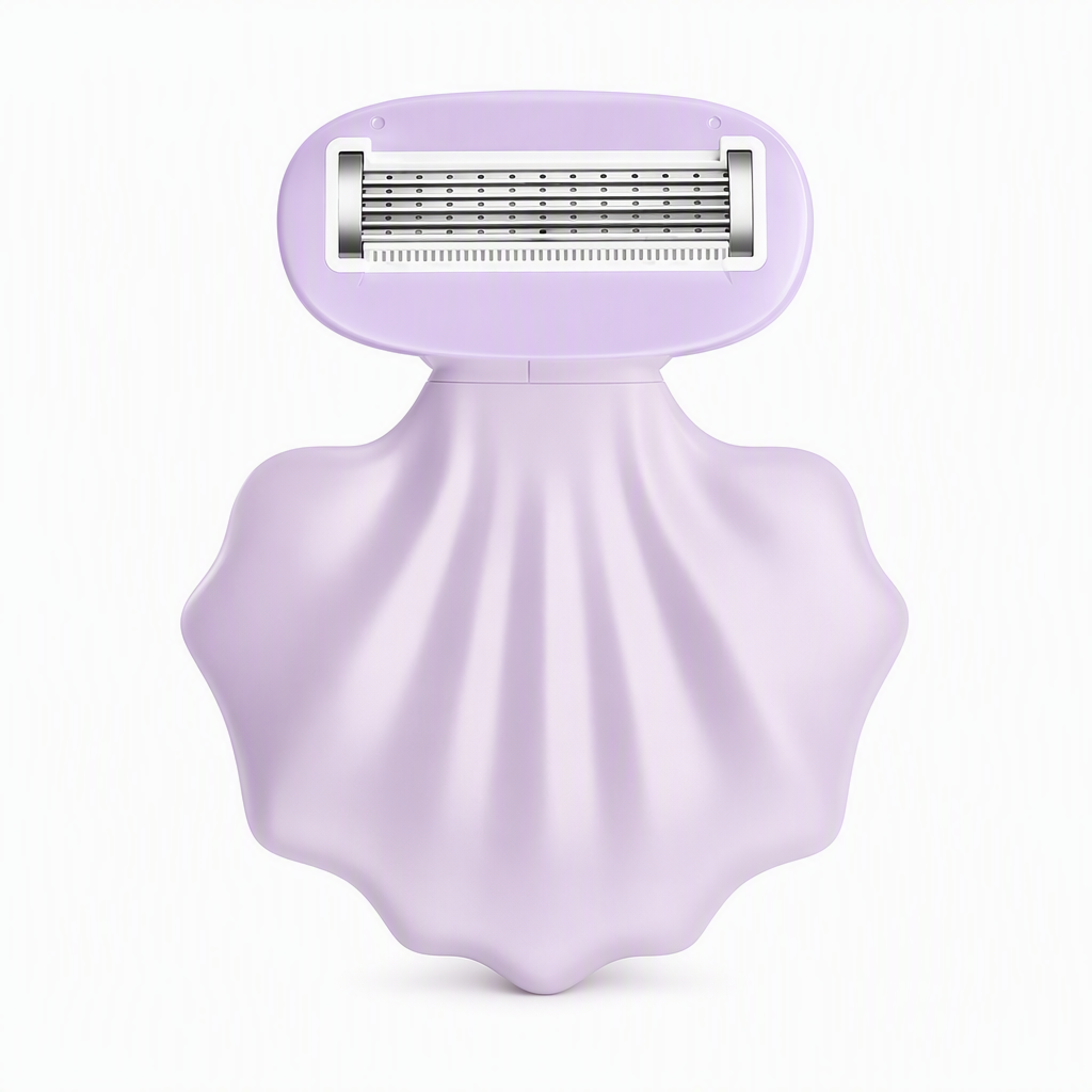 Portable Shell Shaped Manual Razor for Women